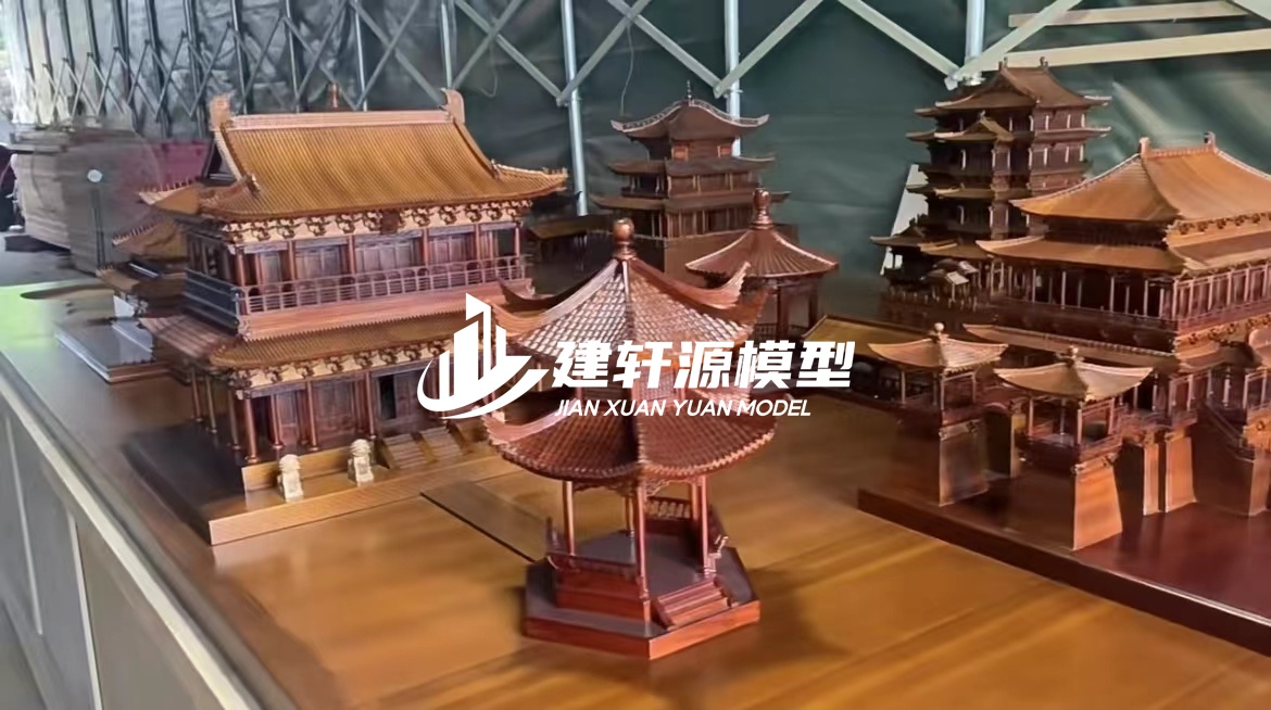 大宁古建模型制作